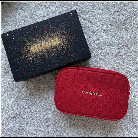 Chanel makeup gift bag